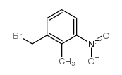 3-硝基-2-甲基苄溴结构式