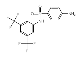4-amino-N-[3,5-bis(trifluoromethyl)phenyl]benzenesulfonamide Structure