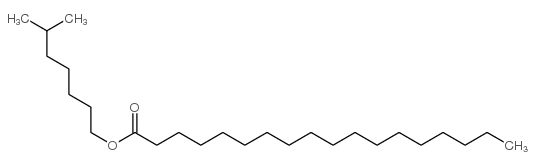 Isooctyl stearate Structure