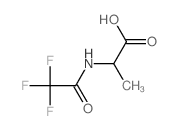 L-Alanine,N-(2,2,2-trifluoroacetyl)- Structure