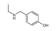 4-[(乙氨基)甲基]苯酚结构式