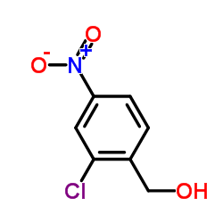 2-氯-4-硝基苯甲醇结构式