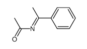 N-(1-phenyl-ethyliden)-acetamide Structure