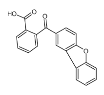 2-(dibenzofuran-2-carbonyl)benzoic acid结构式