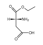 Asparticacid,1-ethylester,D-(7CI)结构式