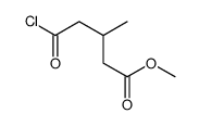 methyl 5-chloro-3-methyl-5-oxopentanoate Structure