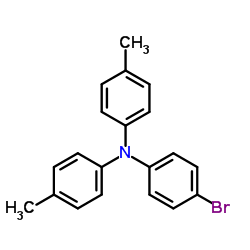 4-Bromo-4',4''-dimethyltriphenylamine Structure