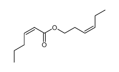 cis-3-Hexenyl-cis-2-hexenoat Structure