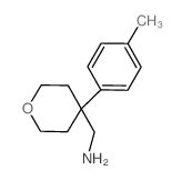 C-(4-p-Tolyl-tetrahydro-pyran-4-yl)-methylamine Structure