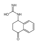 (4-oxo-2,3-dihydro-1H-naphthalen-1-yl)urea Structure