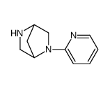 2,5-Diazabicyclo[2.2.1]heptane,2-(2-pyridinyl)-,(1S,4S)-(9CI)结构式