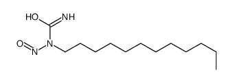 1-dodecyl-1-nitrosourea Structure