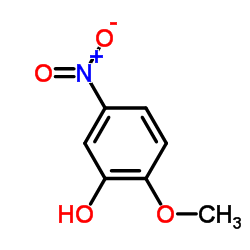 5-硝基愈创木酚结构式