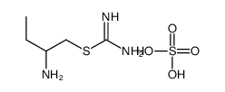 2-aminobutyl carbamimidothioate,sulfuric acid结构式