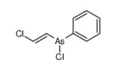 Chloro(2-chlorovinyl)phenylarsine Structure