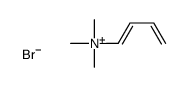 buta-1,3-dienyl(trimethyl)azanium,bromide结构式