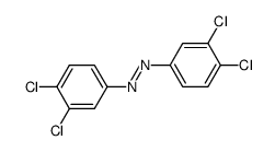 3,3',4,4'-tetrachloroazobenzene Structure