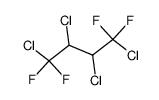 1,2,3,4-tetrachloro-1,1,4,4-tetrafluoro-butane结构式