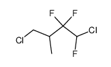 1,4-dichloro-1,2,2-trifluoro-3-methyl-butane结构式