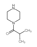 2-甲基-1-(哌嗪-1-基)丙-1-酮结构式