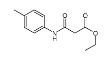 N-p-Tolyl-Malonamic acid ethyl ester Structure