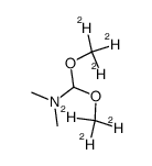 dimethylformamide bis(trideuterio)methylacetal Structure