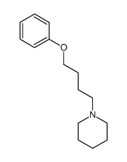 1-(4-phenoxybutyl)piperidine结构式