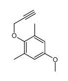 Benzene, 5-methoxy-1,3-dimethyl-2-(2-propynyloxy)- (9CI)结构式