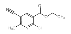 2-氯-5-氰基-6-甲基烟酸乙酯 64119-42-2错误结构式