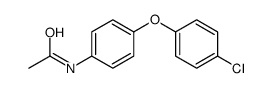 N-[4-(4-chlorophenoxy)phenyl]acetamide结构式