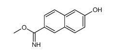 6-羟基-2-萘亚氨基酸甲酯结构式