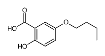 5-butoxy-2-hydroxybenzoic acid结构式