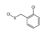 2-chlorobenzyl hypochlorothioite Structure