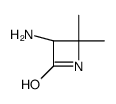 (3S)-3-amino-4,4-dimethylazetidin-2-one Structure