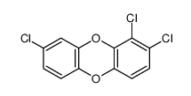 1,2,8-trichlorodibenzo-p-dioxin Structure