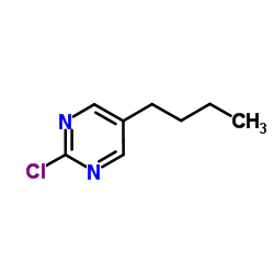 5-Butyl-2-chloropyrimidine structure
