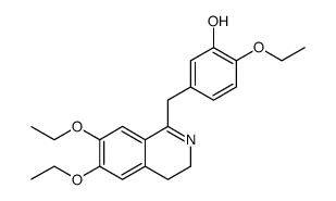 3’-去乙氧基-屈他维林结构式