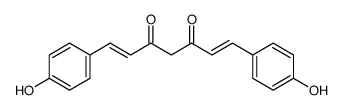 1,6-Heptadiene-3,5-dione, 1,7-bis(4-hydroxyphenyl)-, (1E,6E) Structure