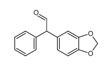 2-(benzo[d][1,3]dioxol-5-yl)-2-phenylacetaldehyde Structure