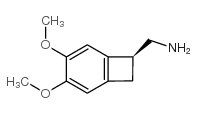 (1S)-4,5-二甲氧基-1-(氨基甲基)苯并环丁烷结构式