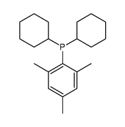 二环己基(2,4,6-三甲基苯基)膦结构式