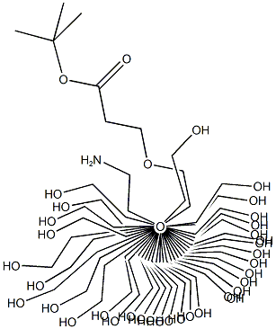 Amino-PEG12-t-butyl ester结构式