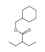 cyclohexylmethyl 2-ethylbutanoate结构式
