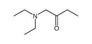 2-Butanone, 1-(diethylamino) Structure