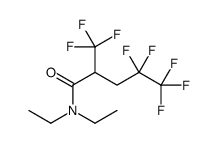 N,N-diethyl-4,4,5,5,5-pentafluoro-2-(trifluoromethyl)pentanamide Structure