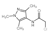 2-chloro-n-(1,3,5-trimethyl-1h-pyrazol-4-yl)-acetamide Structure