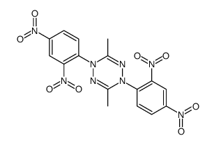 1,4-bis(2,4-dinitrophenyl)-3,6-dimethyl-1,2,4,5-tetrazine结构式