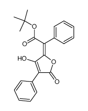 (E)-4-(α-t-butoxycarbonylbenzylidene)-2-phenyltetronic acid Structure