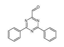 4,6-diphenyl-1,3,5-triazine-2-carbaldehyde Structure