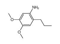 4,5-dimethoxy-2-propyl-aniline Structure